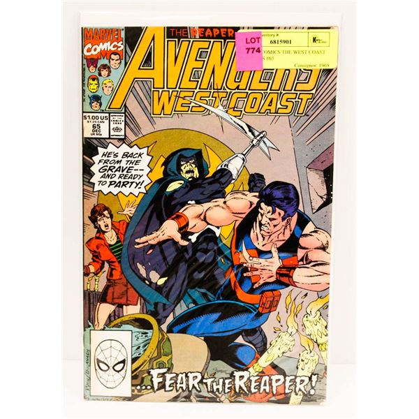 MARVEL COMICS THE WEST COAST AVENGERS #65