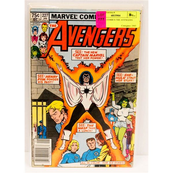 MARVEL COMICS THE AVENGERS #227