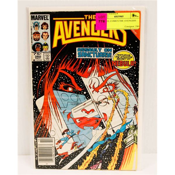 MARVEL COMICS THE AVENGERS #260