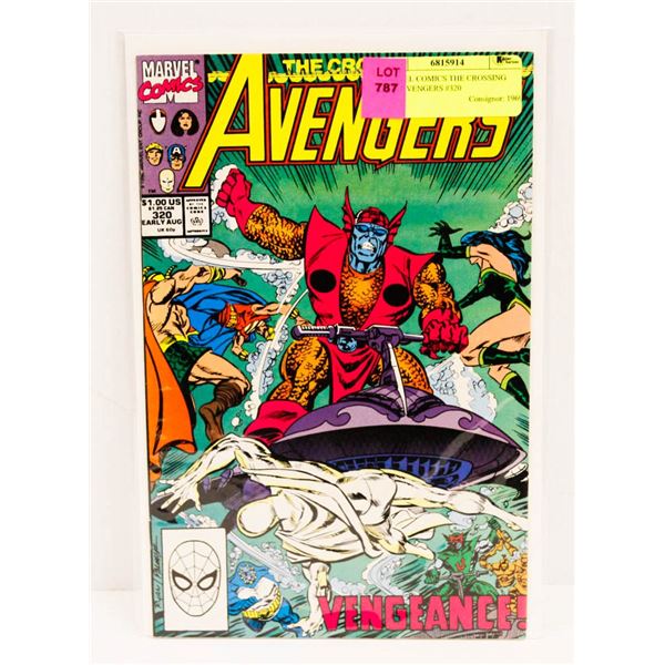 MARVEL COMICS THE CROSSING LINE AVENGERS #320