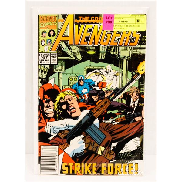 MARVEL COMICS THE CROSSING LINE AVENGERS #321