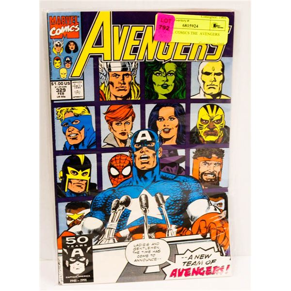MARVEL COMICS THE  AVENGERS #329