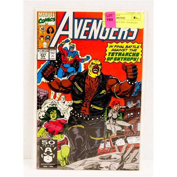 MARVEL COMICS THE  AVENGERS #331