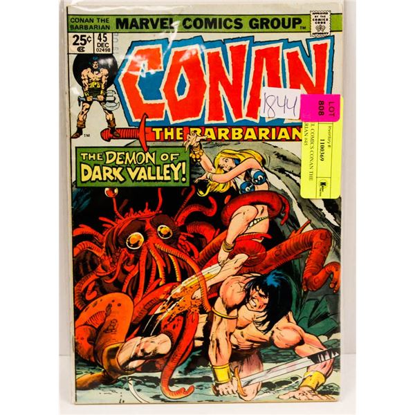 MARVEL COMICS CONAN THE BARBARIAN #45