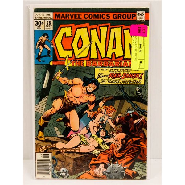 MARVEL COMICS CONAN THE BARBARIAN #78