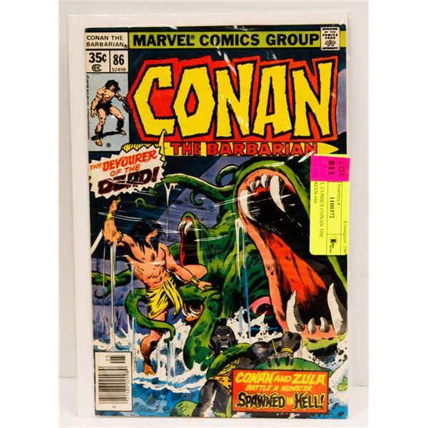 MARVEL COMICS CONAN THE BARBARIAN #86