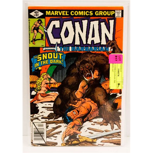 MARVEL COMICS CONAN THE BARBARIAN #107