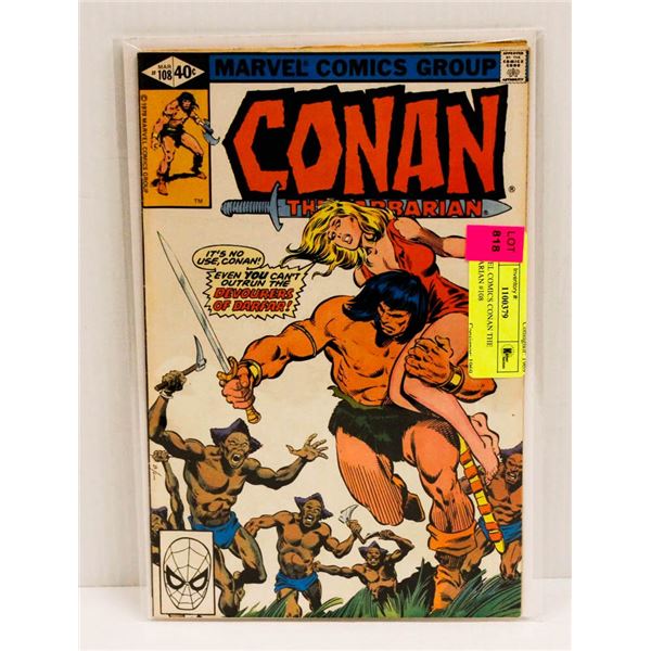 MARVEL COMICS CONAN THE BARBARIAN #108