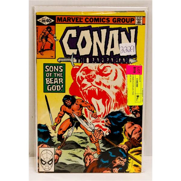 MARVEL COMICS CONAN THE BARBARIAN #109