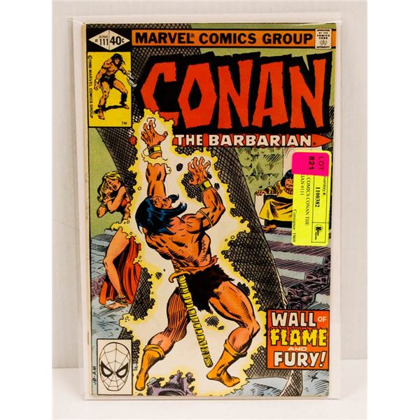 MARVEL COMICS CONAN THE BARBARIAN #111