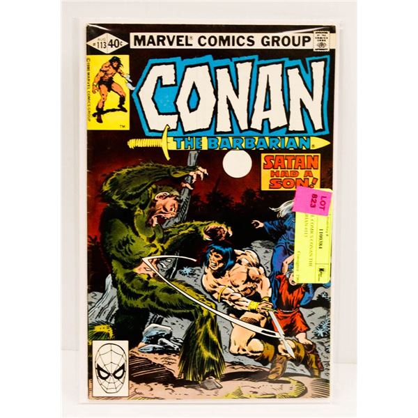 MARVEL COMICS CONAN THE BARBARIAN #113