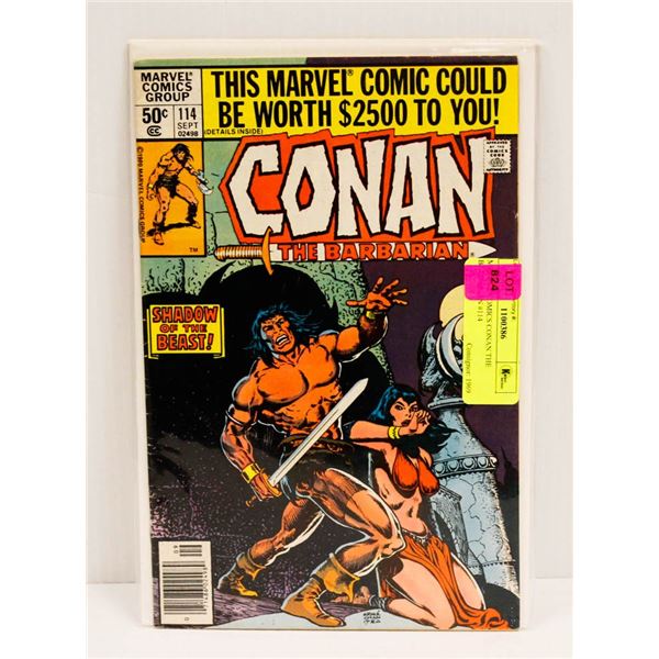MARVEL COMICS CONAN THE BARBARIAN #114