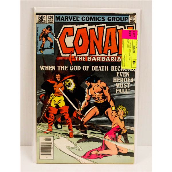 MARVEL COMICS CONAN THE BARBARIAN #120
