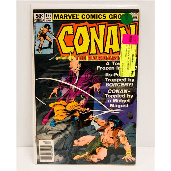 MARVEL COMICS CONAN THE BARBARIAN #122