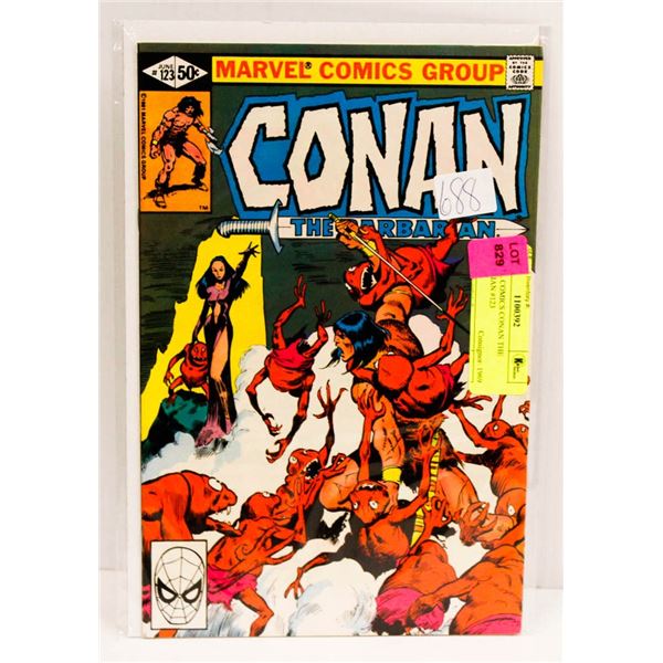 MARVEL COMICS CONAN THE BARBARIAN #123