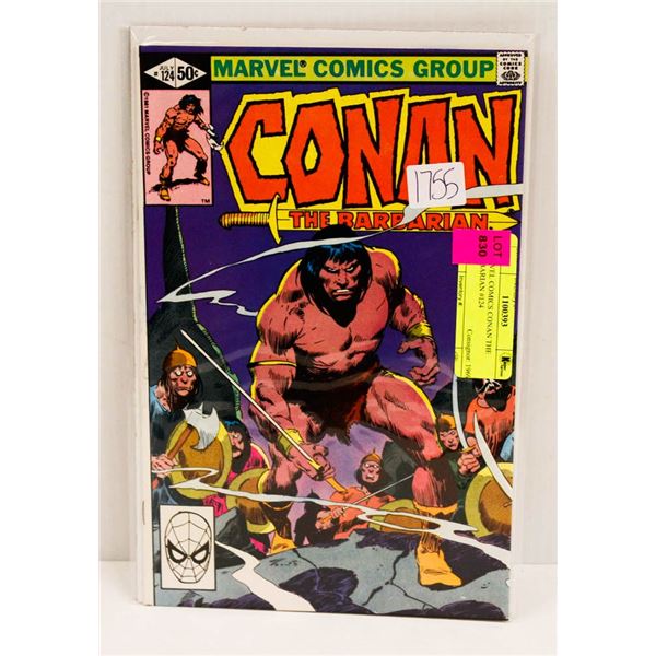 MARVEL COMICS CONAN THE BARBARIAN #124