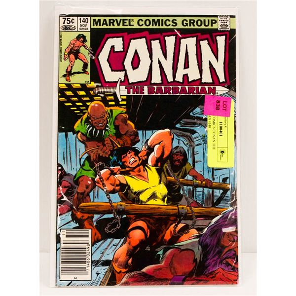 MARVEL COMICS CONAN THE BARBARIAN #140