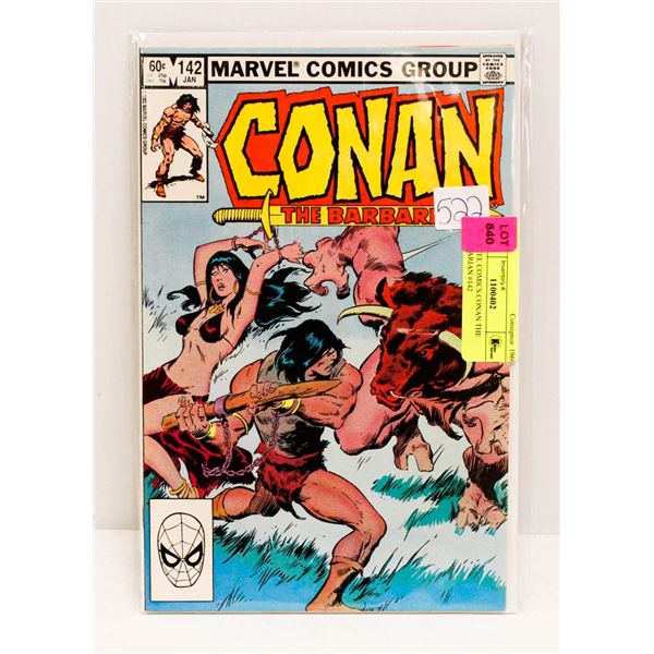 MARVEL COMICS CONAN THE BARBARIAN #142