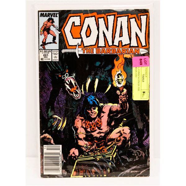 MARVEL COMICS CONAN THE BARBARIAN #201