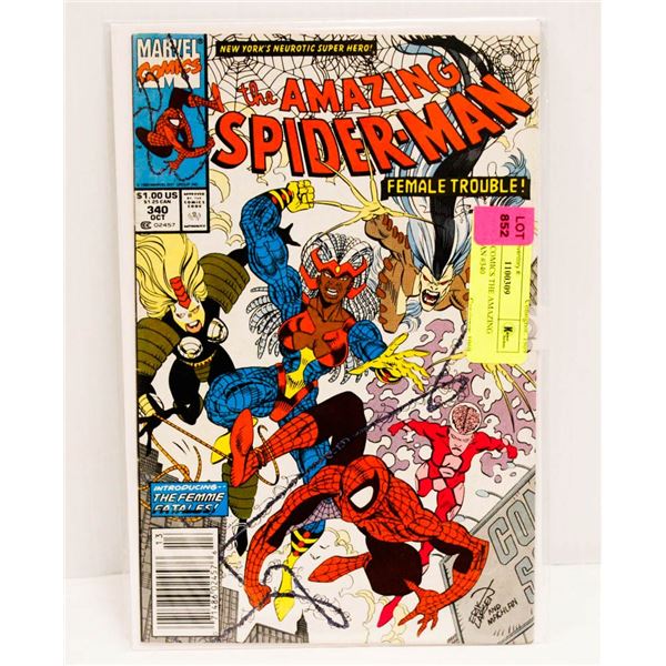 MARVEL COMICS THE AMAZING SPIDERMAN #340