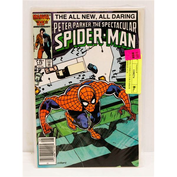 MARVEL COMICS PETER PARKER SPIDERMAN #114