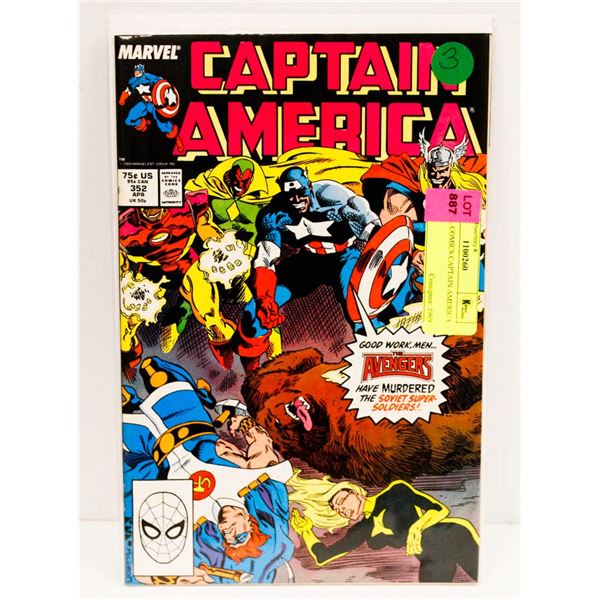 MARVEL COMICS CAPTAIN AMERICA #352