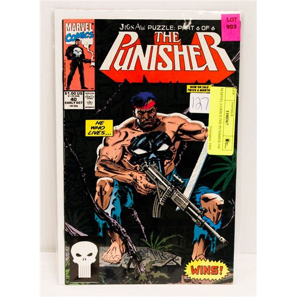 MARVEL COMICS THE PUNISHER #40