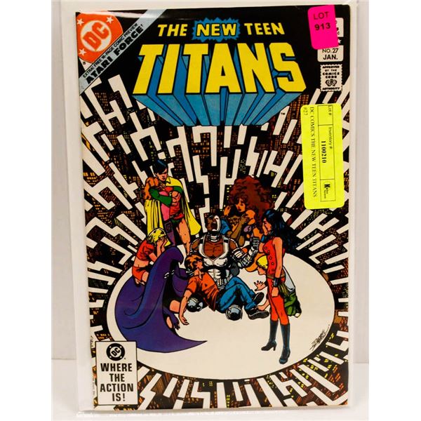 DC COMICS THE NEW TEEN TITANS #27
