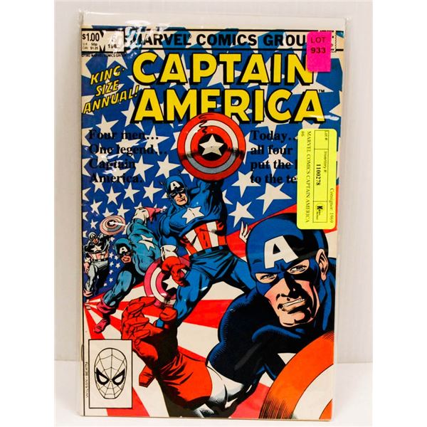 MARVEL COMICS CAPTAIN AMERICA #6