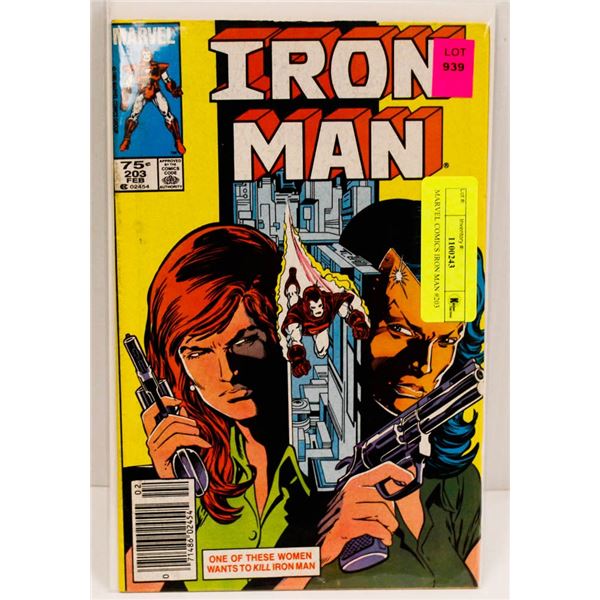 MARVEL COMICS IRON MAN #203