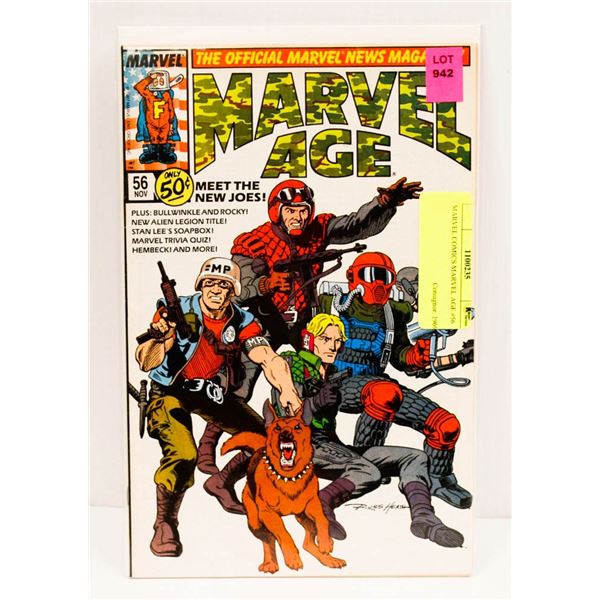 MARVEL COMICS MARVEL AGE #56