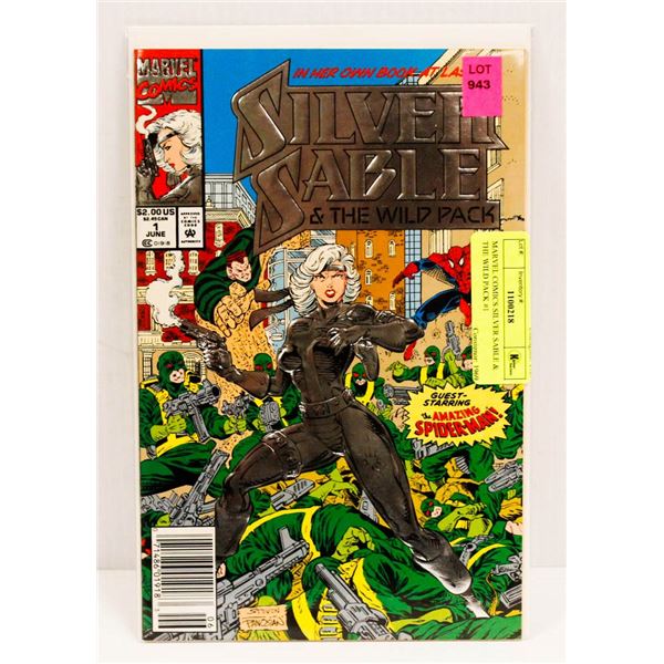 MARVEL COMICS SILVER SABLE & THE WILD PACK #1