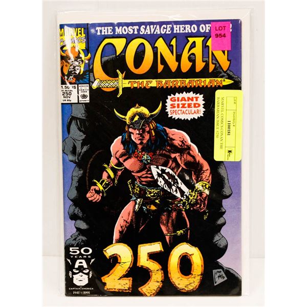 MARVEL COMICS CONAN THE BARBARIAN ISSUE #250
