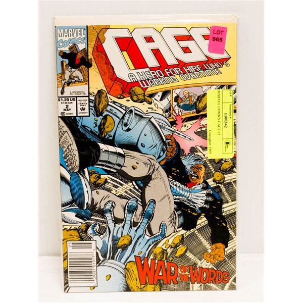 MARVEL COMICS CAGE #2