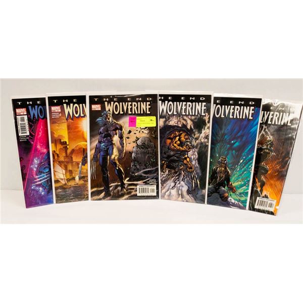MARVEL COMICS WOLVERINE THE END ISSUES 1-6