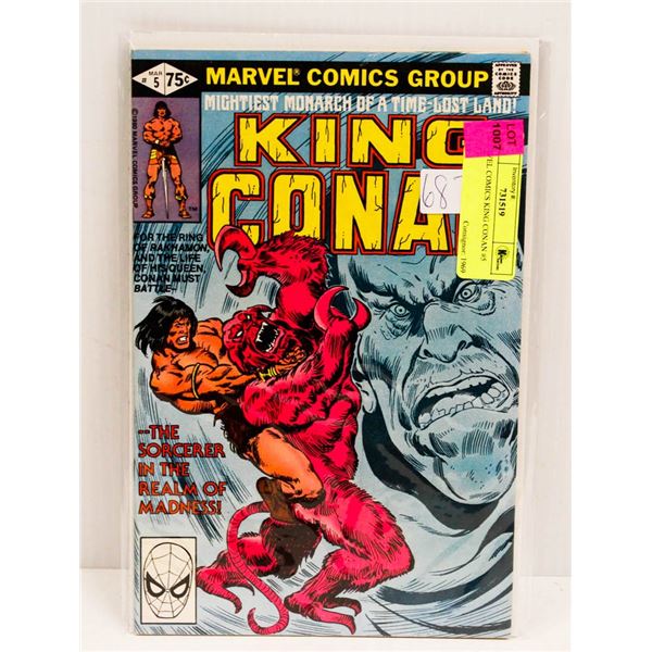 MARVEL COMICS KING CONAN #5