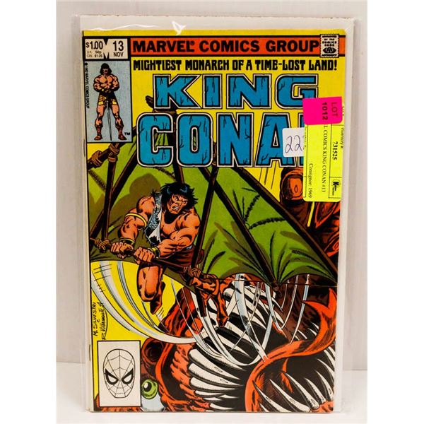 MARVEL COMICS KING CONAN #13