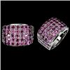 Image 1 : Natural Unheated Rhodolite Garnet Ring