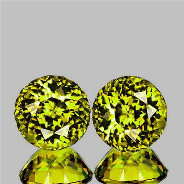 Natural Fiery  Green Yellow Mali Garnet {Flawless-VVS}