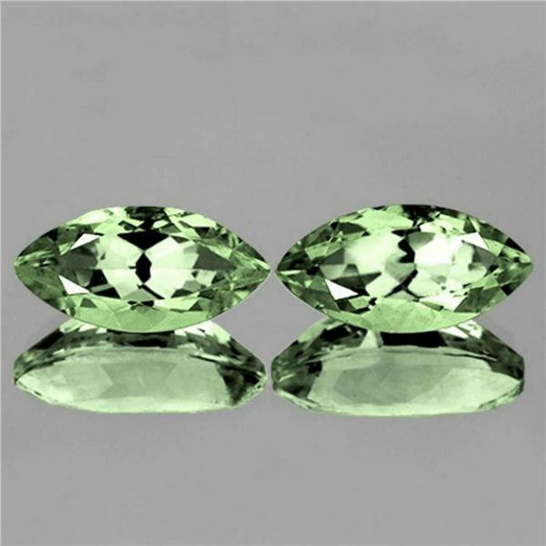 NATURAL GREEN AMETHYST 16x8 MM [FLAWLESS-VVS]