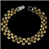 Image 1 : Natural Unheated Oval Citrine Bracelet