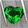 Image 1 : Natural Emerald Green Tsavorite Garnet Heart {VVS}