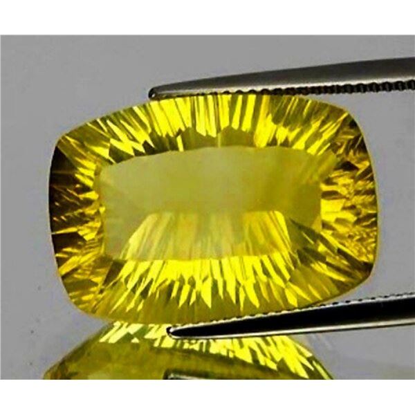 Natural Canary Yellow Fluorite 20x14 MM {Flawless-VVS1}