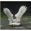 Image 4 : Hand carved Antler 3D Landing Eagle Pair