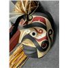 Image 3 : West Coast Native Hand Carved Warrior Mask