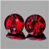 Image 1 : Natural AAA Burma Red Spinel Pair {Flawless-VVS1}