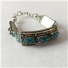 Image 2 : Tibet Hand Made Turquoise Bracelet