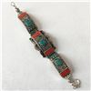 Image 1 : Tibet Hand Made Turquoise Bracelet