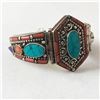 Image 2 : Tibet Hand Made Turquoise Bracelet