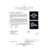 Image 5 : 3.07 ctw Tanzanite and Diamond Ring - 14KT White Gold